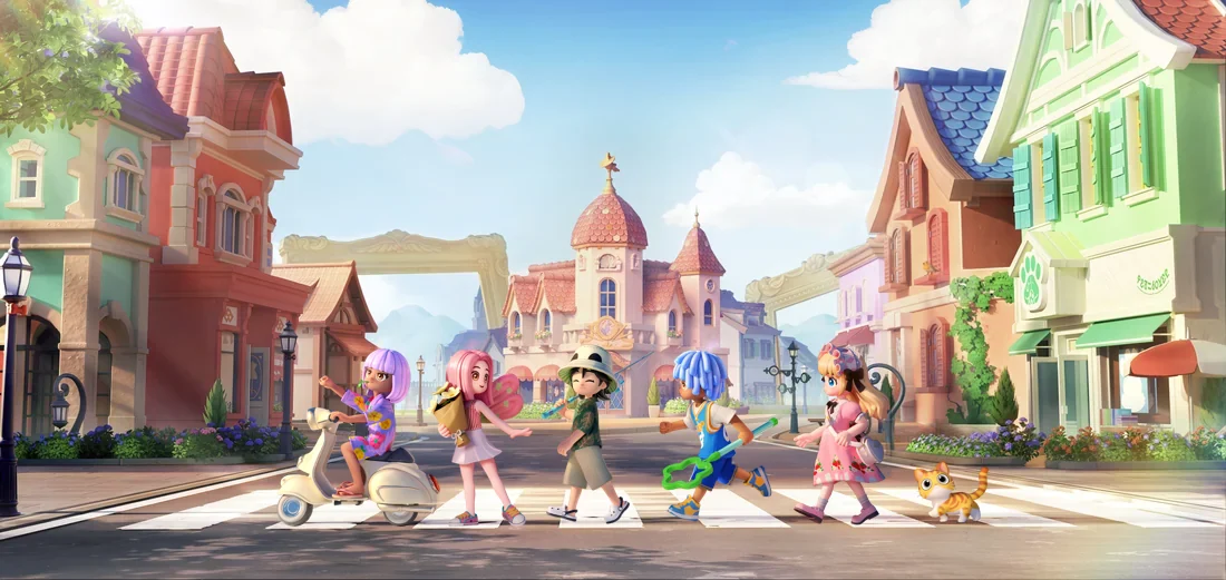 ภาพโปรโมตเกม Heartopia จากเว็บไซต์ทางการ