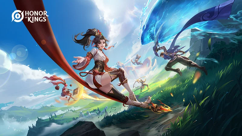 ภาพโปรโมตเกม Honor of Kings จากเว็บไซต์ทางการ