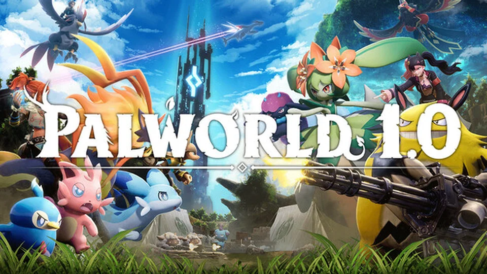 ภาพโปรโมตเกม Palworld จากผู้จัดจำหน่ายบน Steam